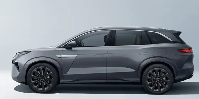 Design das portas aerodinâmico do BYD Atto 8