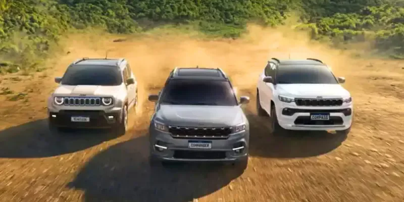Sucesso: Brasil tem 1 milhão de SUVs da Jeep nas ruas