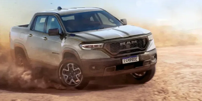 Ram Rampage Rebel: visual rústico para dominar qualquer terreno