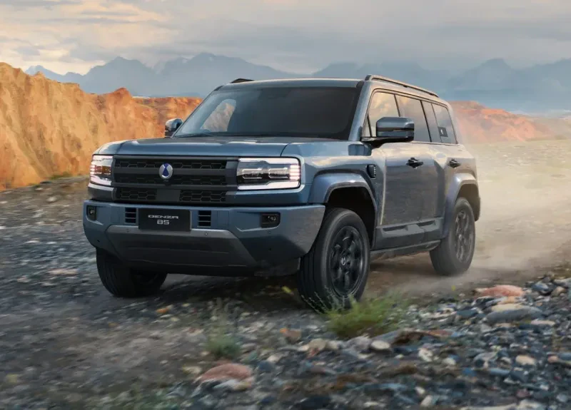 Denza B5 é feito para o off road por isso encara qualquer tipo de terreno