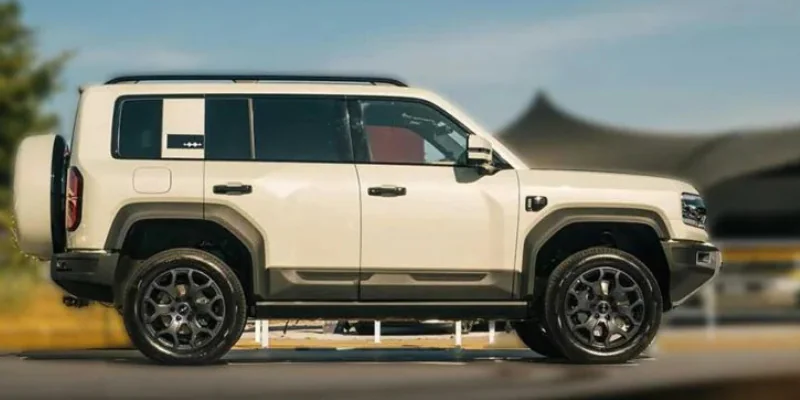DENZA B5: SUV off-road desafia a gravidade sobre 3 rodas