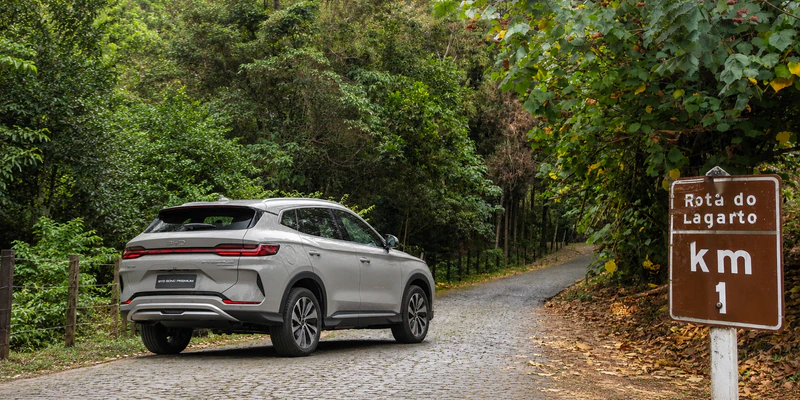 BYD Song Plus Premium na Rota do Lagarto