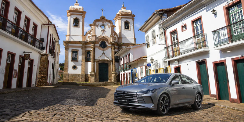 BYD KING na Basílica Nossa Senhora do Pilar de Ouro Preto